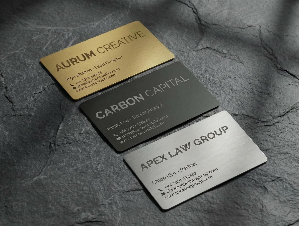 BESPOKE CARD Premium NFC Metal Business Card