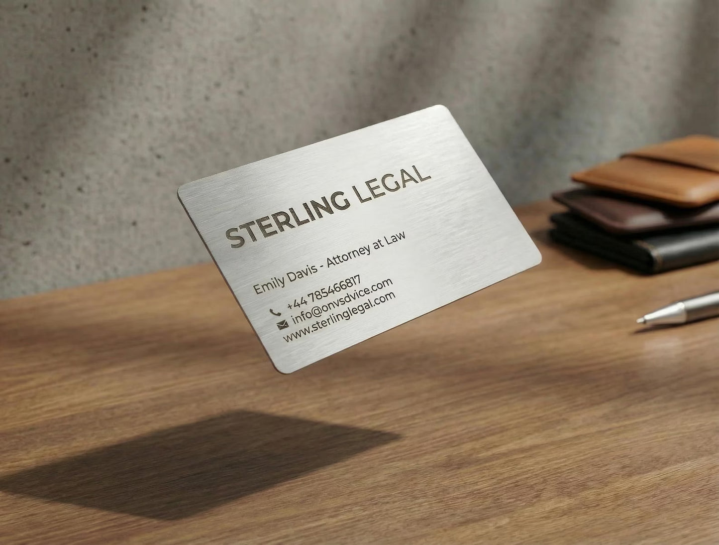 BESPOKE CARD Premium NFC Metal Business Card